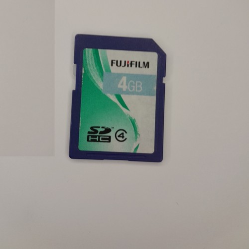 Fujifilm 4gb card - 4gb, sd