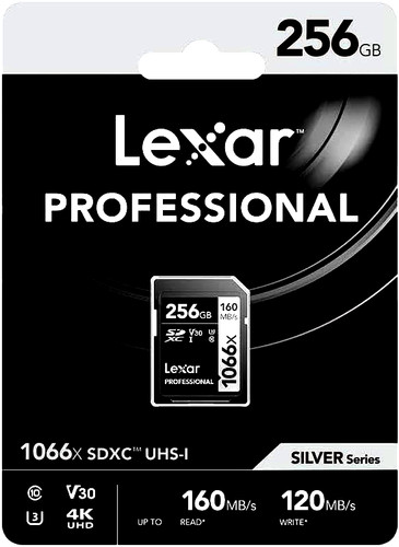 Lexar professional 256gb sdxc - lexar,