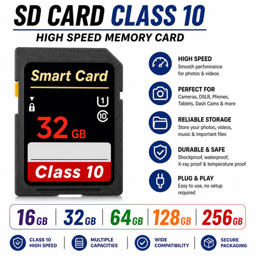 Card 16gb 32gb - sd, 64gb