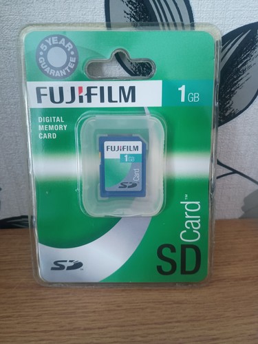 Fujifilm 1gb memory - sd,