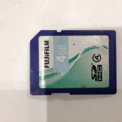 Fujifilm 4gb memory card - sd,