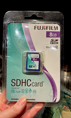 Fujifilm 8gb sdhc - sdhc, high