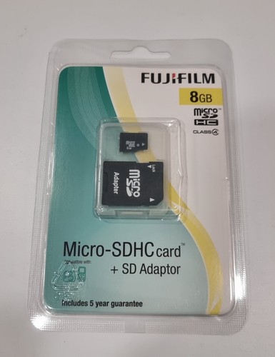 8gb fujifilm micro sd - x,
