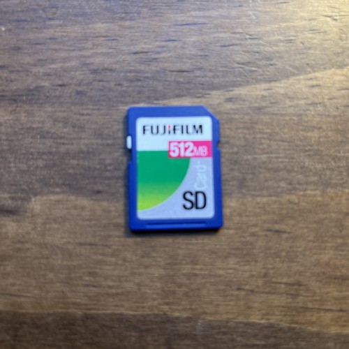 Fujifilm 512mb card - 512mb, sd