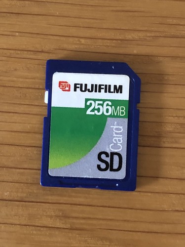 Fujifilm 256 card - fujifilm,