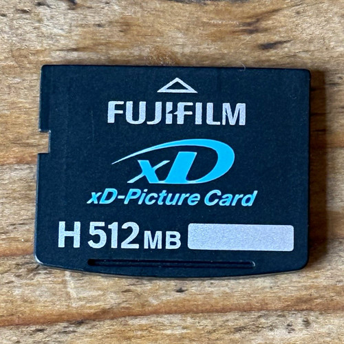 Fujifilm picture card 512mb - xd-picture,