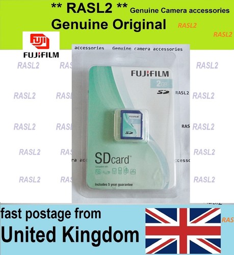 Genuine fujifilm 2gb memory - sd,