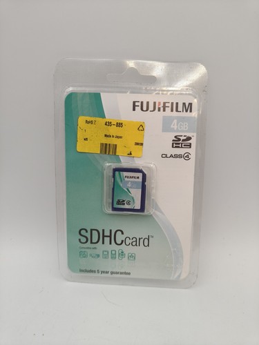Fujifilm sdhc 4gb memory card - sdhc,